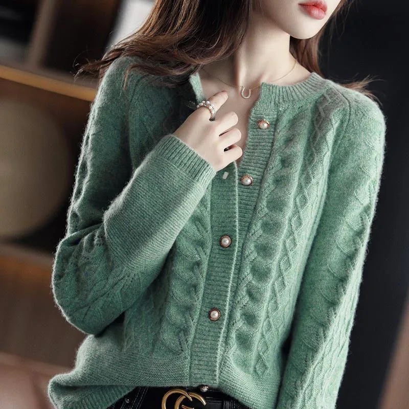 Winter Clothing Trends 2026 - Vintage Gebreid Vest Jas Dames 2026