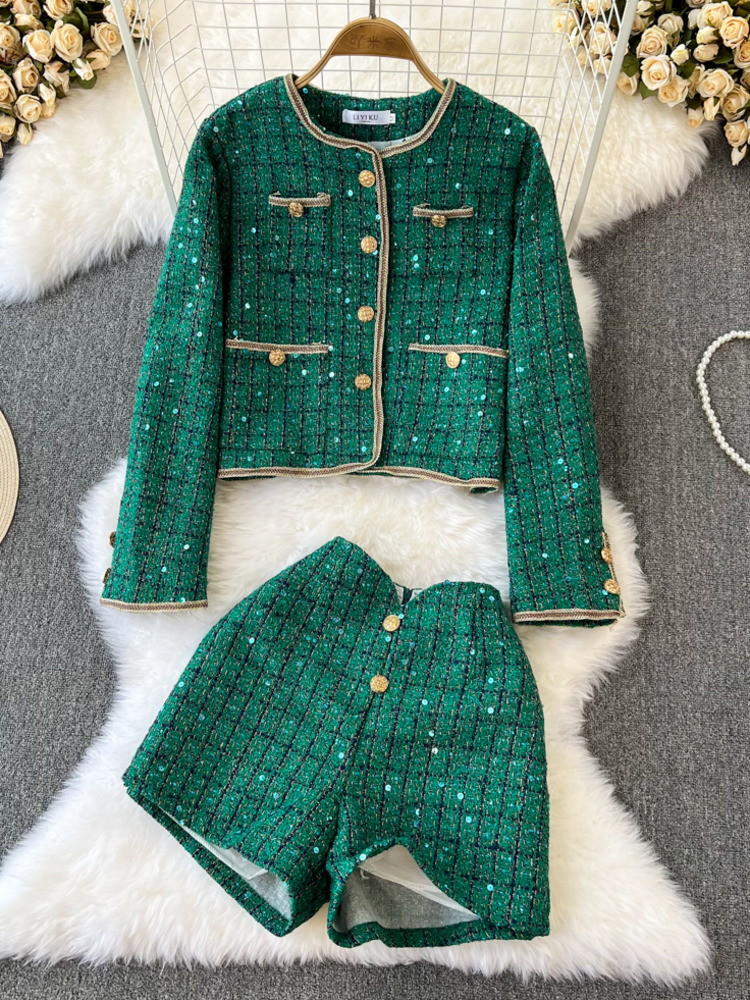 Y2K Winter Clothing - Herfst Winter Lady Tweedelige Outfit Vrouwen