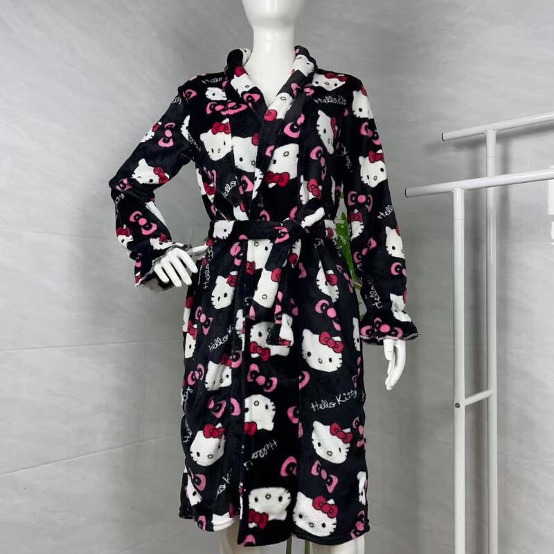 Winter Clothing Items - Nachtjapon Hello Kitty Nieuwe Herfst Winter