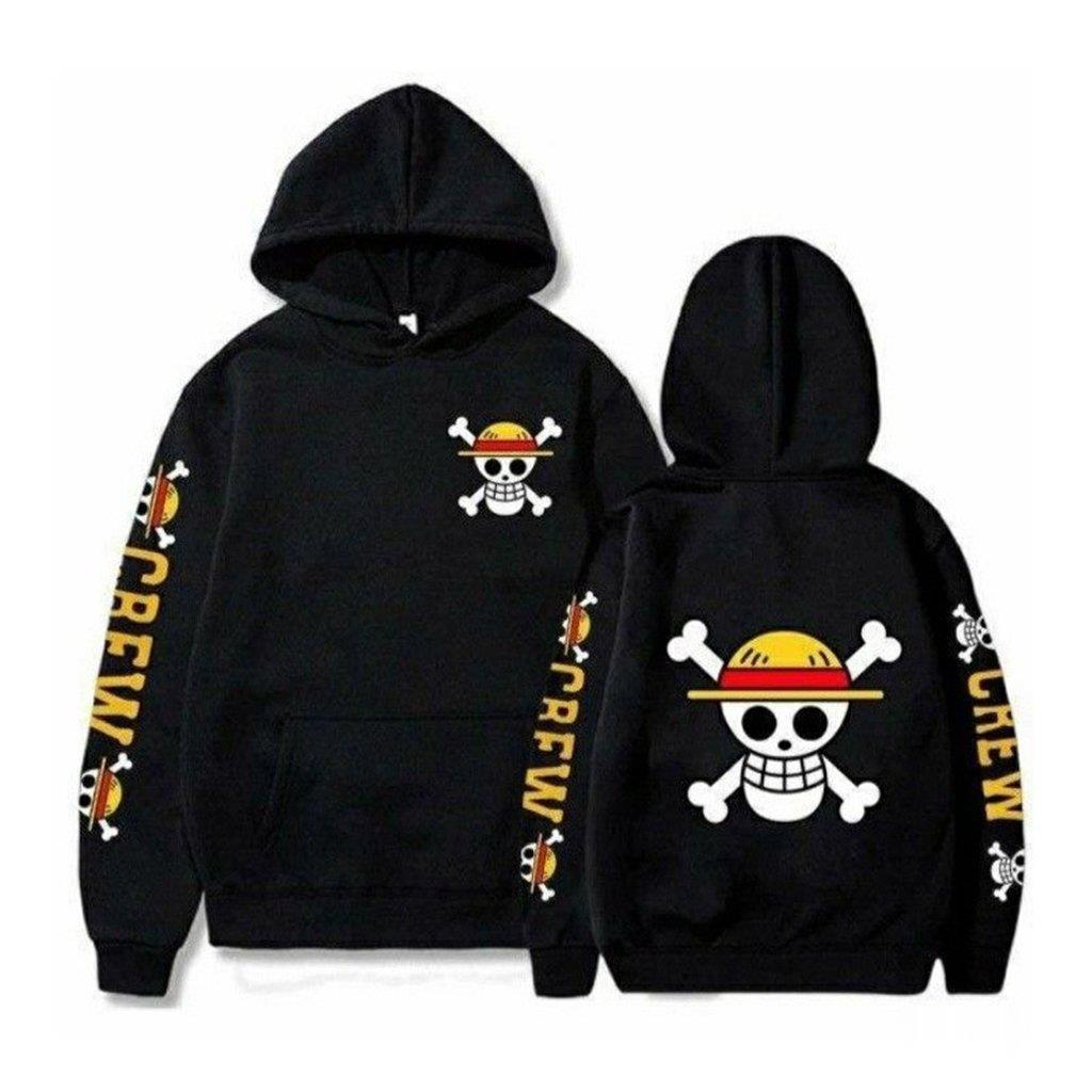 Winter Clothing Trends 2026 - Een Stuk Schedel Print Hoodie Mannen