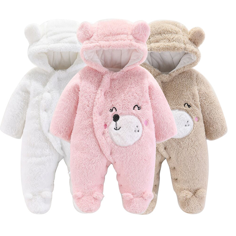 Winter Clothing Newborn - Baby Boy Kleding Schattige Pluche Cartoon