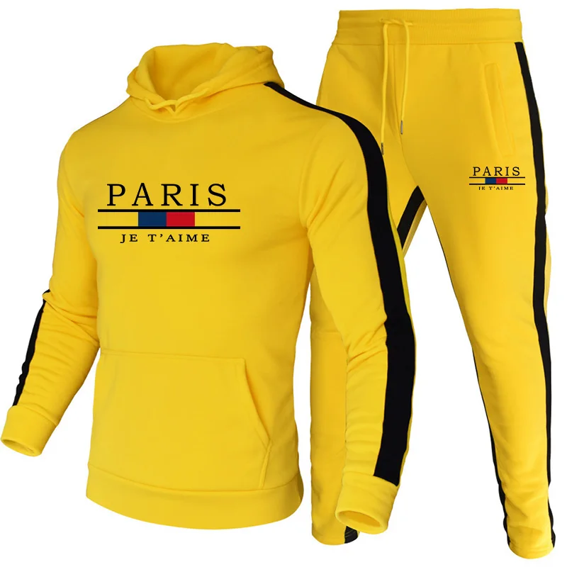 Winter Clothing Kit - Heren trainingspak met print, casual sweatshirts,