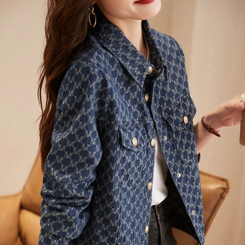 Blauwe dames denim jassen met  - Winter Clothing On Sale Women'S recensie en prijs