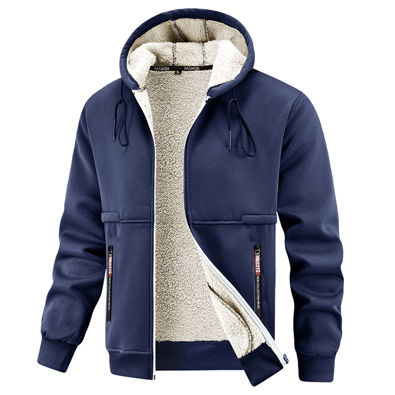 Mannen winterjas fleece gevoer - Winter Clothing Europe recensie en prijs
