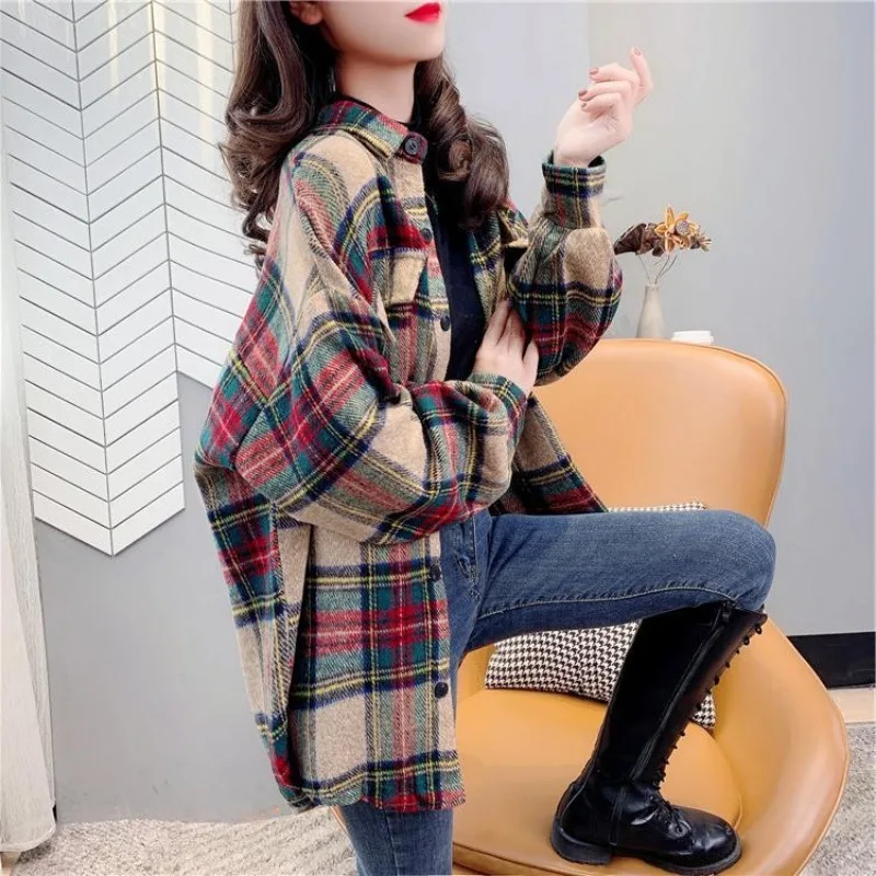 Jas voor dames Geruit lente he - Winter Clothing Offer recensie en prijs