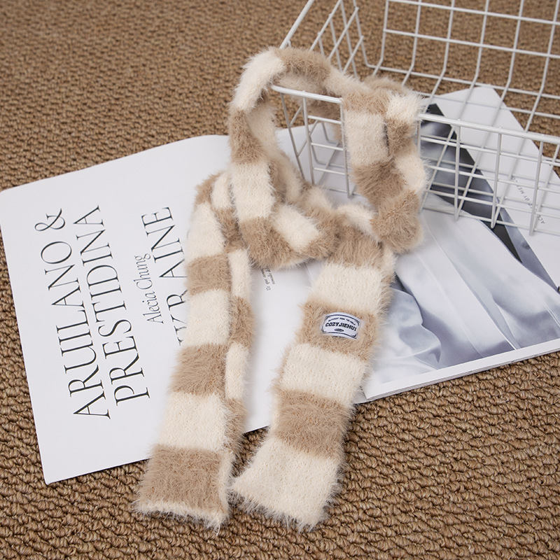 Y2k Gestreepte Pluche Smalle L - Y2K Winter Clothing recensie en prijs