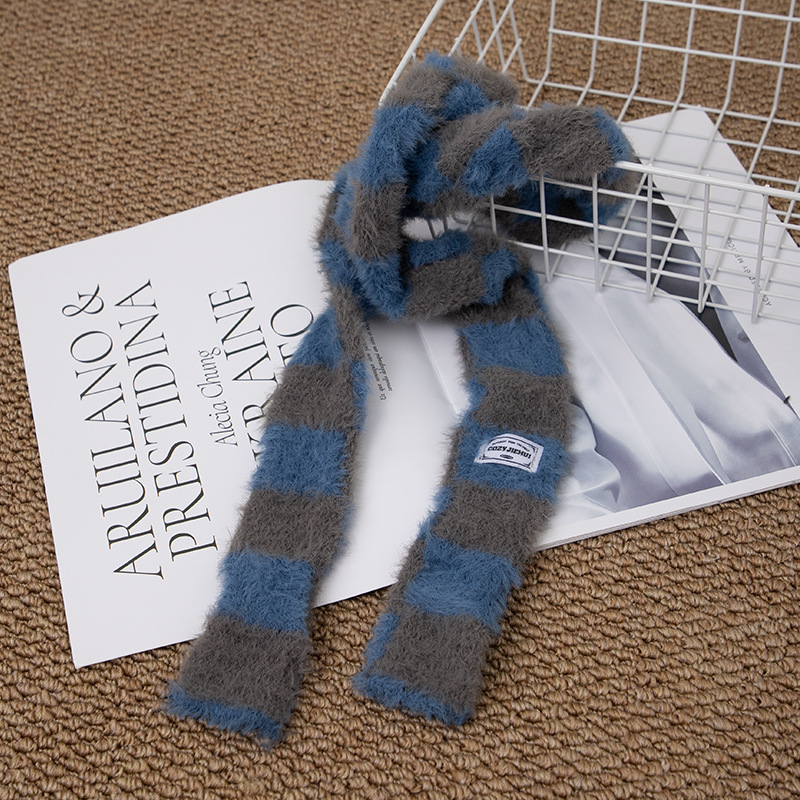 Y2k Gestreepte Pluche Smalle L - Y2K Winter Clothing recensie en prijs