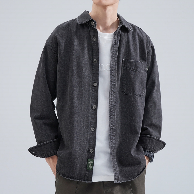 Denim overhemd heren met lange - Winter Clothing Items recensie en prijs