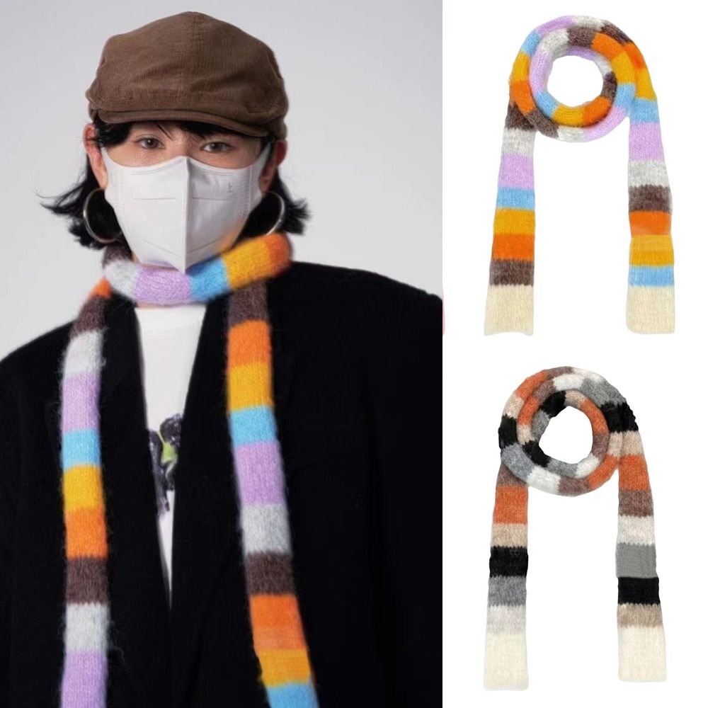 Y2K-stijl gestreepte gebreide  - Winter Clothing Looks recensie en prijs