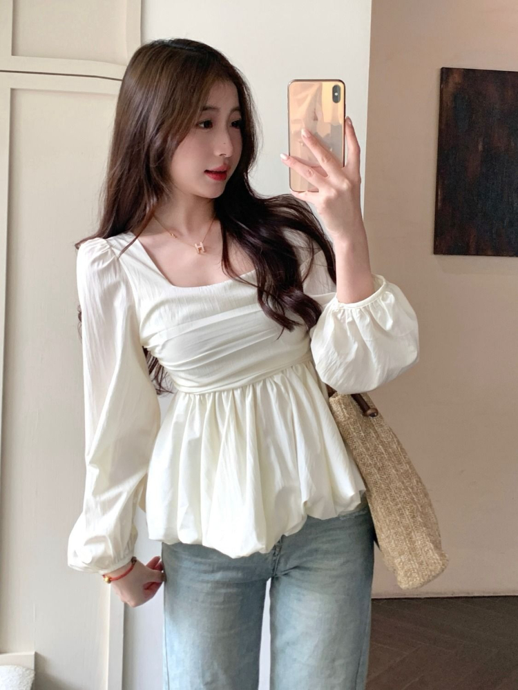 Witte shirts en blouses voor d - Y2K Winter Clothing recensie en prijs