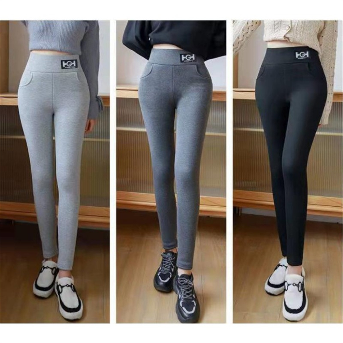 Winter Damesleggings Effen war - Winter Clothing Europe recensie en prijs