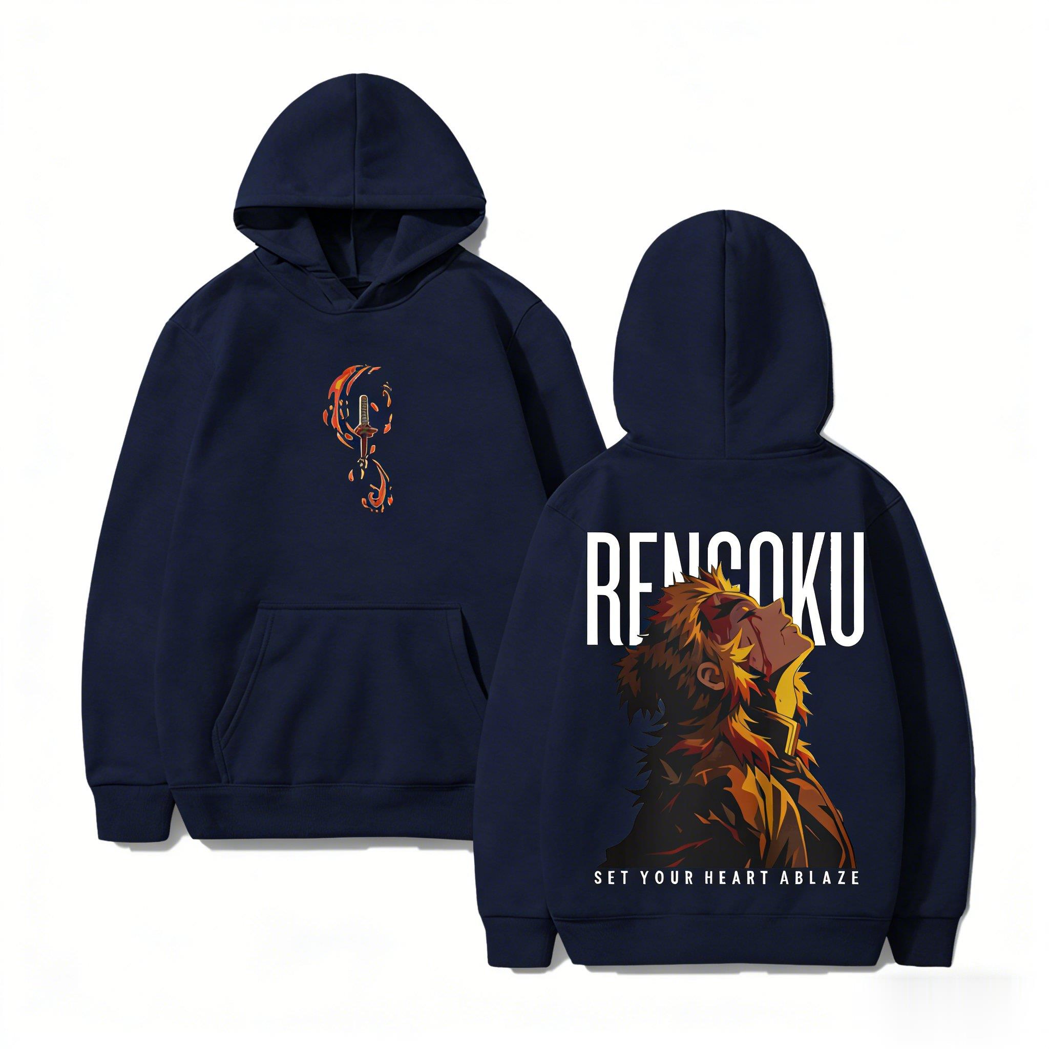 Demon Slayer Rengoku Hoodie An - Winter Clothing Trends 2026 recensie en prijs