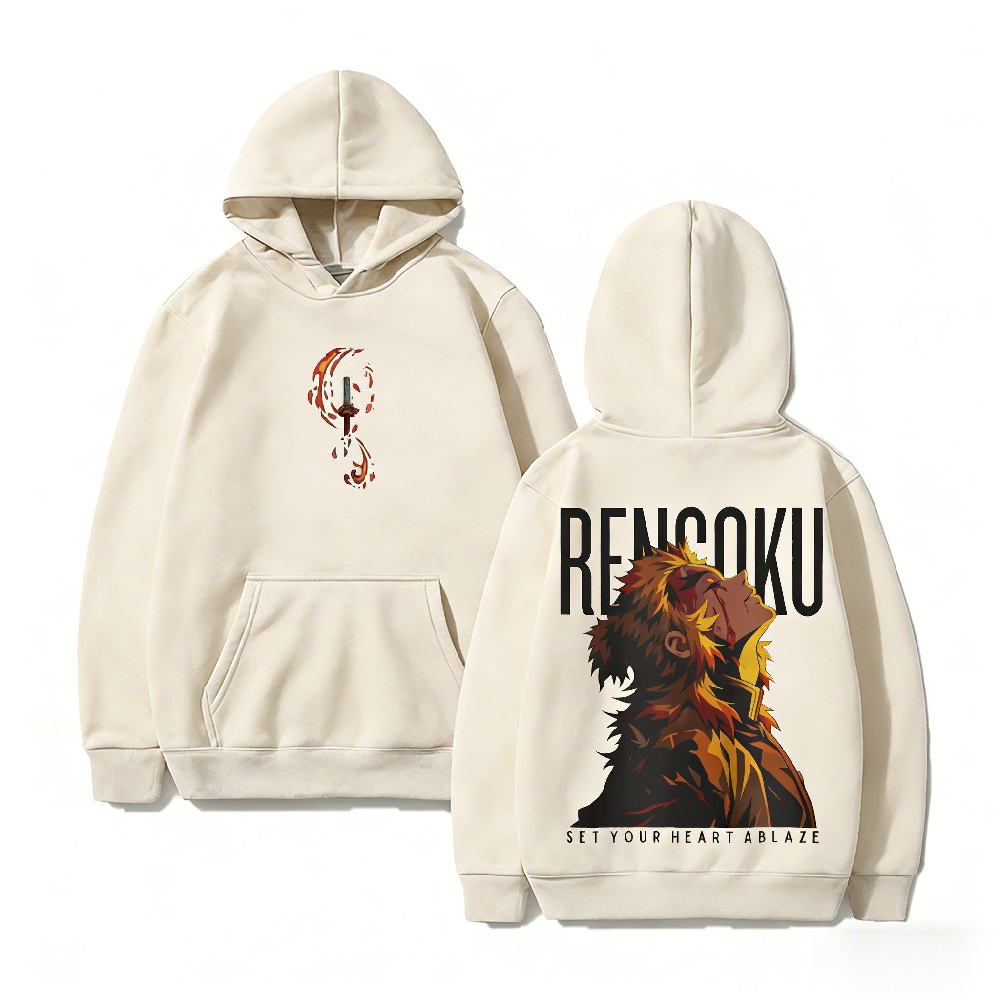 Demon Slayer Rengoku Hoodie An - Winter Clothing Trends 2026 recensie en prijs
