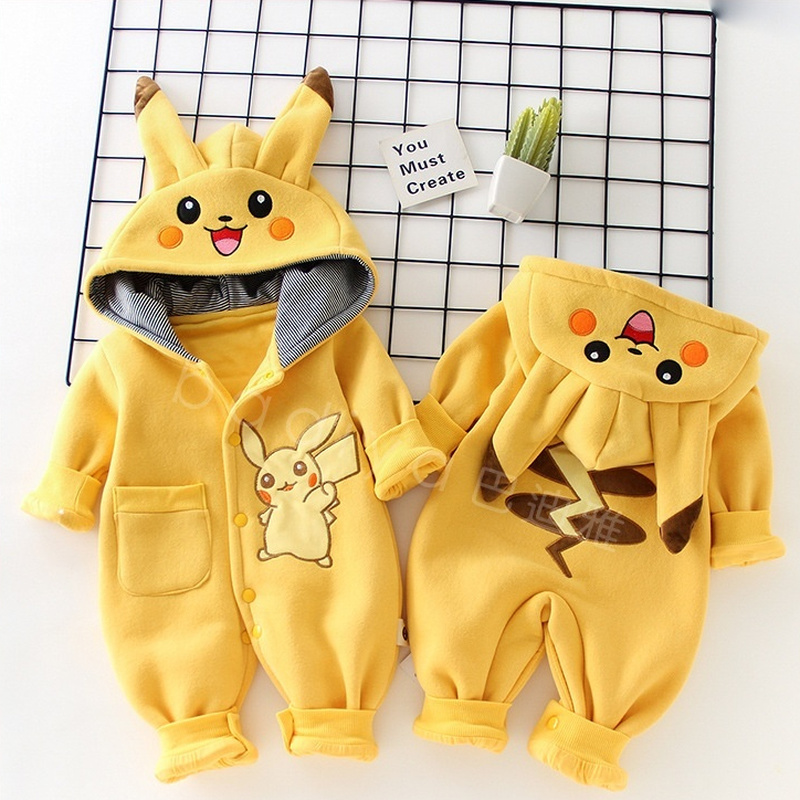 Cartoon Pocket Monsters Baby P - Winter Clothing Newborn recensie en prijs