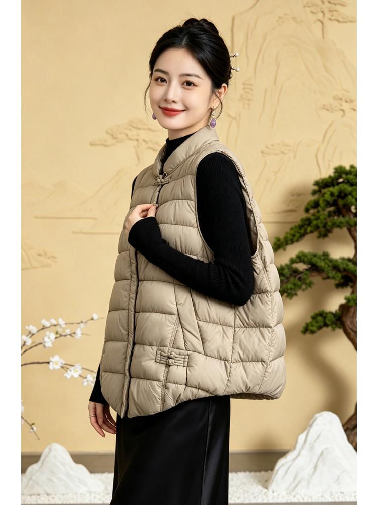 Dames warm vest in Chinese sti - Winter Clothing Items recensie en prijs