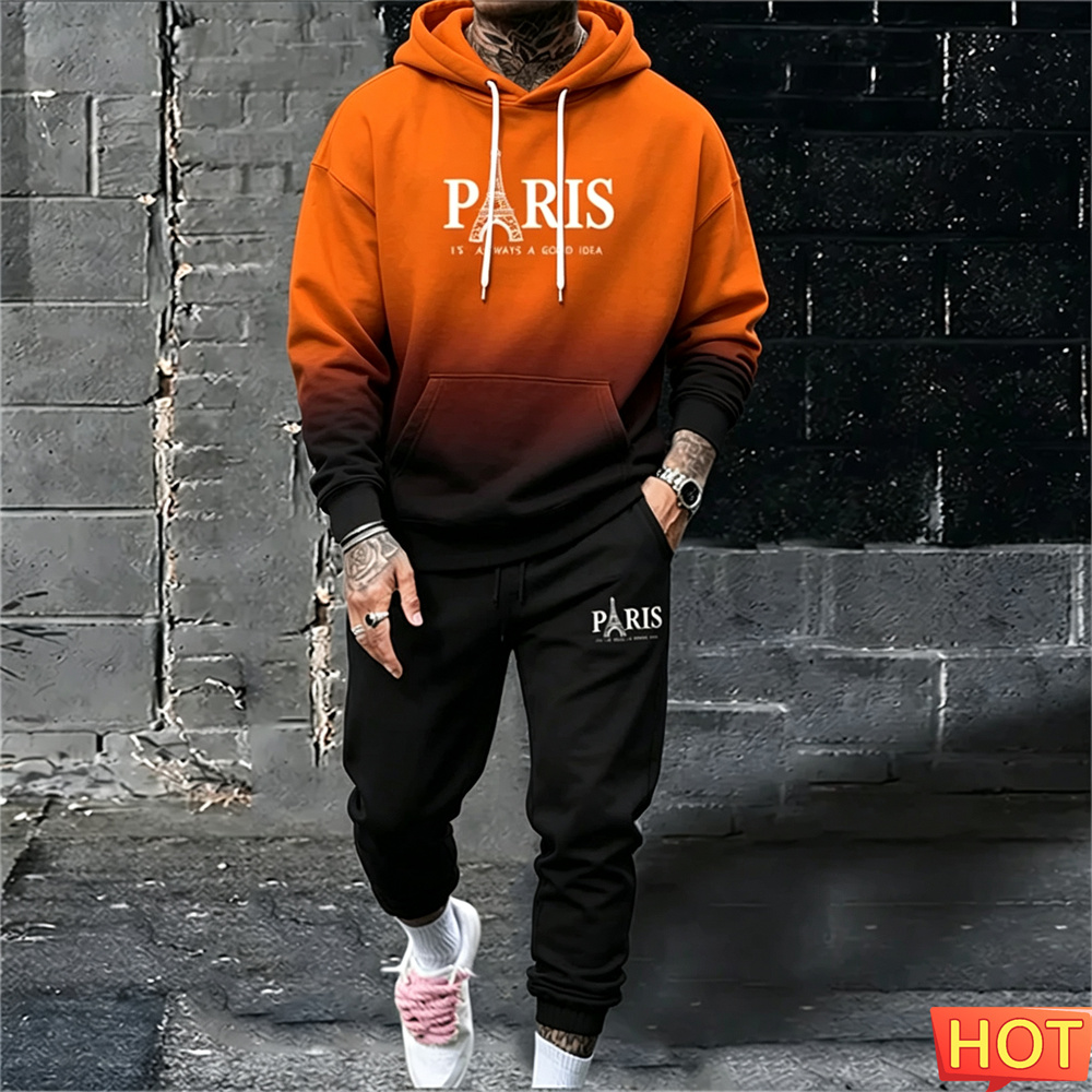 Herfst/Winter Heren Hoodie Set - Y2K Winter Clothing recensie en prijs