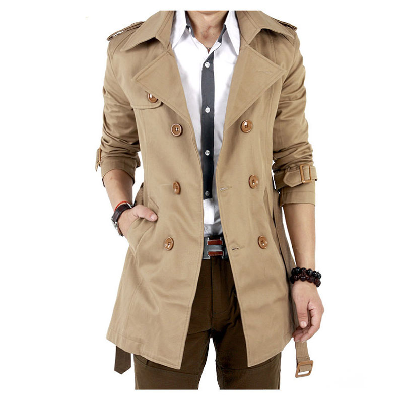 Herfst Lente Trenchcoat Heren  - Winter Clothing Europe recensie en prijs