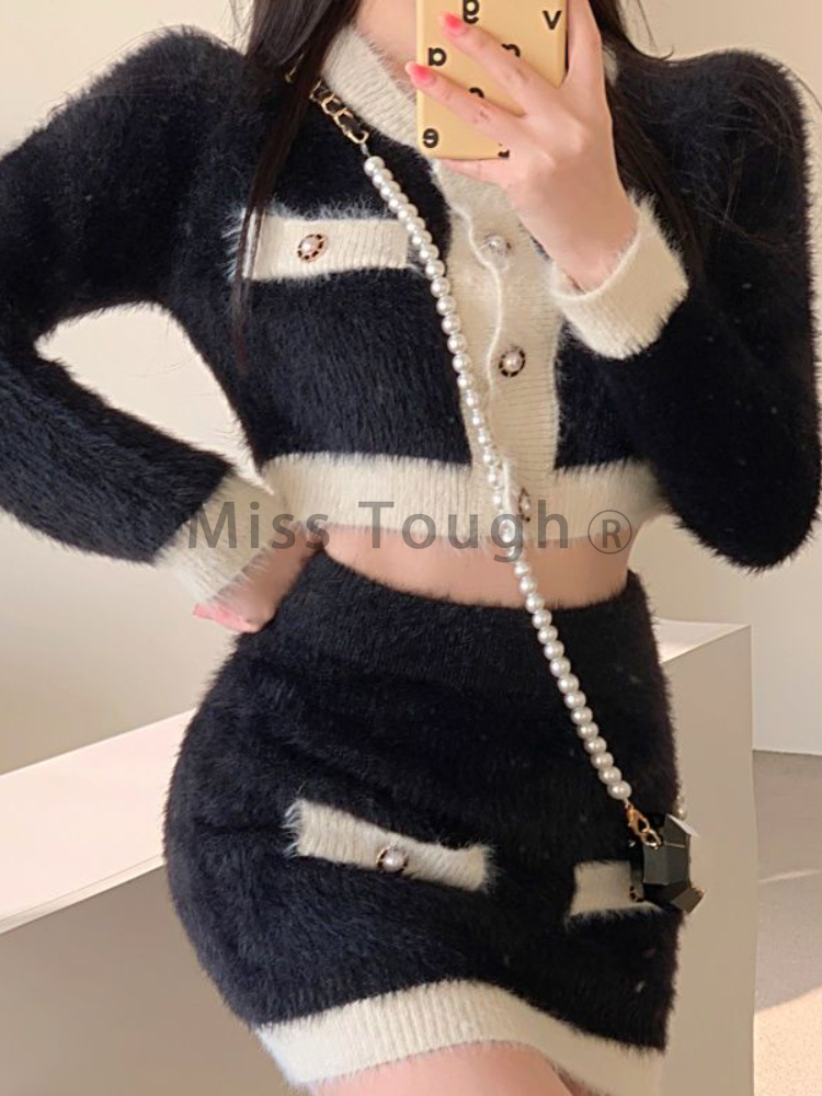 Winter Pluizig Gebreide 2-deli - Winter Clothing Kit recensie en prijs