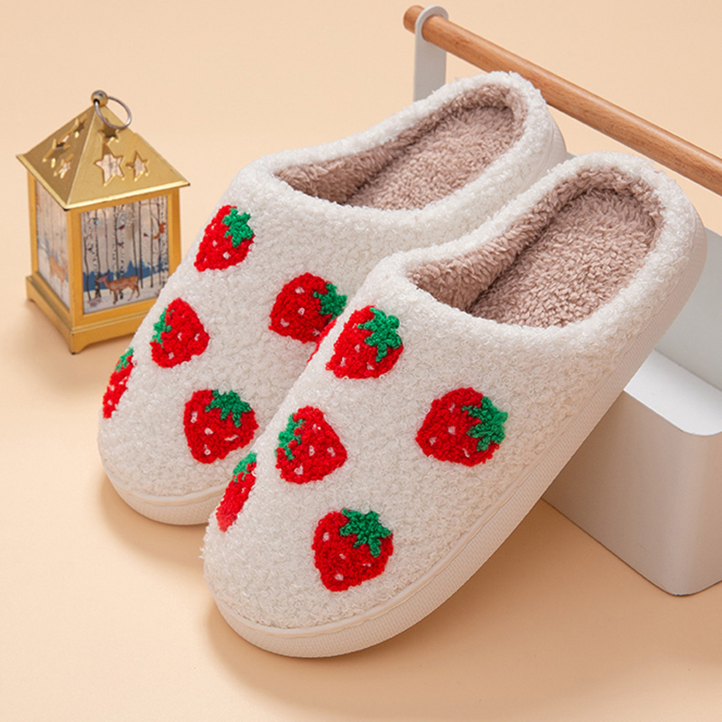 Aardbei Damespantoffels Huis P - Winter Clothing Material recensie en prijs