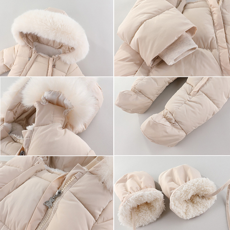 Winter pasgeboren baby romper  - Winter Clothing Newborn recensie en prijs