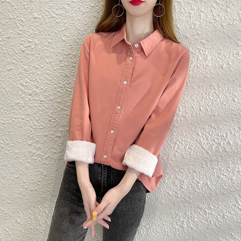 Mode Voeg Fluwelen Warm Shirt  - Winter Clothing Trends 2026 recensie en prijs