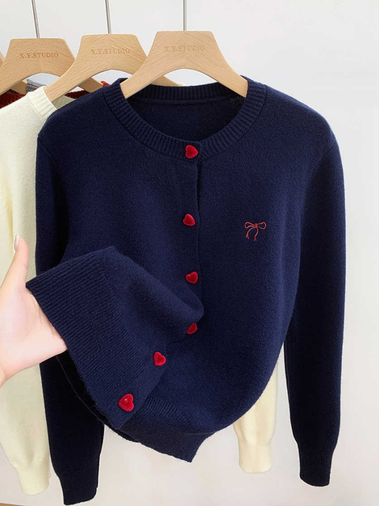 Geborduurde strik gebreide car - Winter Clothing Trends 2026 recensie en prijs